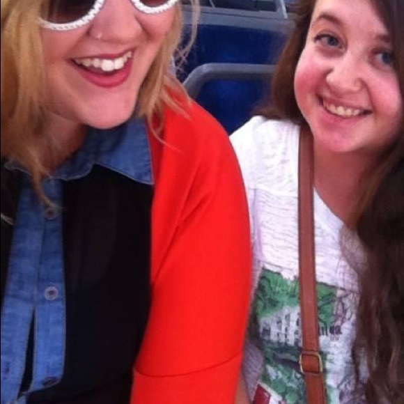 Orange Nollie Tunic Length Button Up Cardigan! - Picture 6 of 6